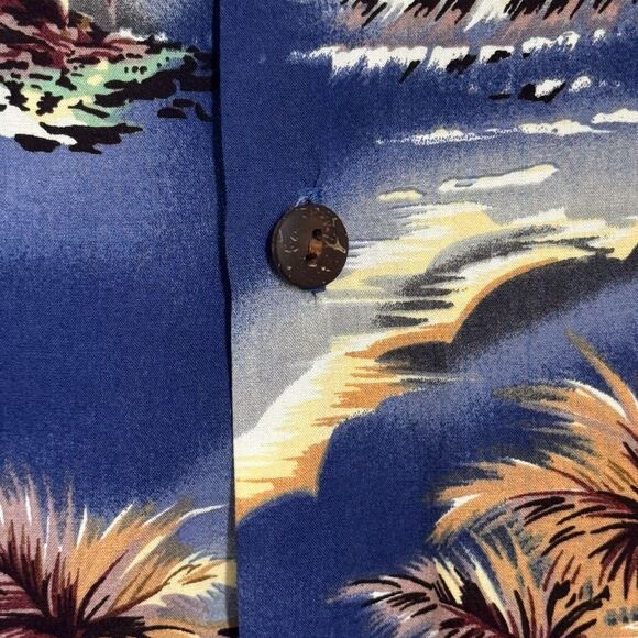 Hilo Hattie Men's Shirt XL The Hawaiian Original Camp Button Up - Picture 8 of 8